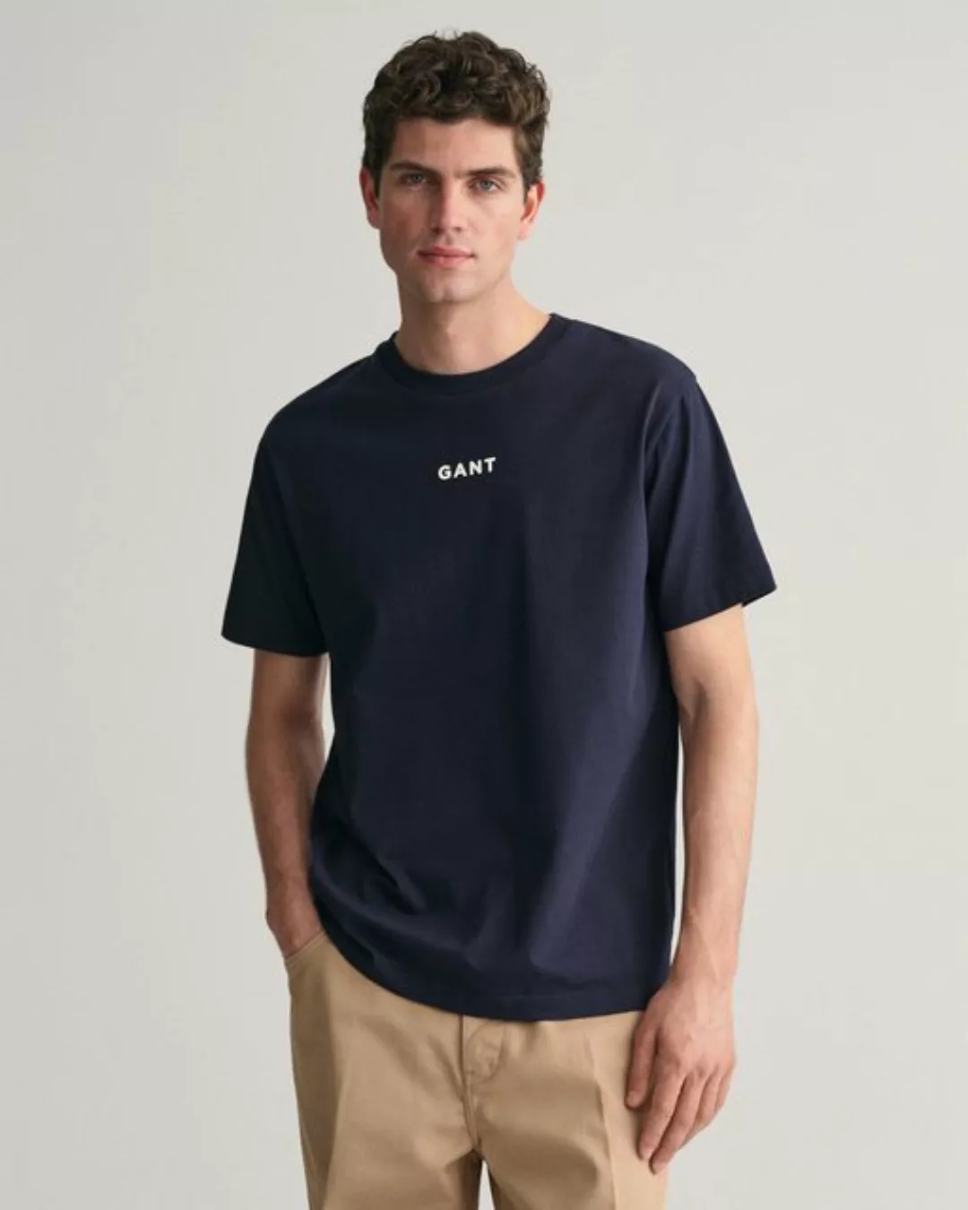 Gant T-Shirt CONTRAST SMALL LOGO TSHIRT günstig online kaufen