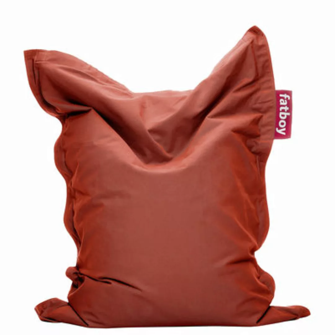 Sitzkissen für Kinder Junior Stonewashed textil braun / Baumwolle - 100 x 1 günstig online kaufen