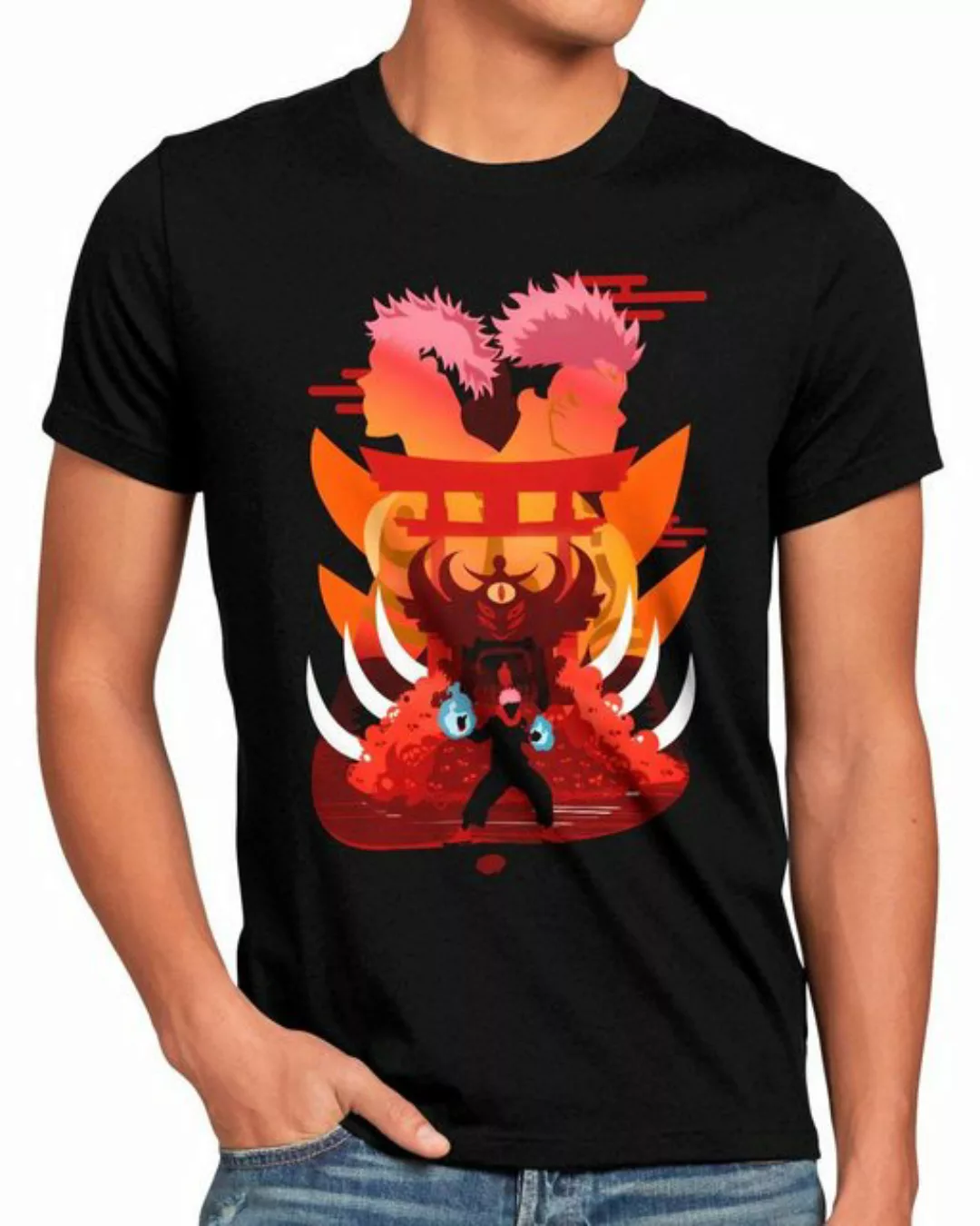 style3 T-Shirt Sukuna and Itadori jujutsu kaisen anime japan manga günstig online kaufen