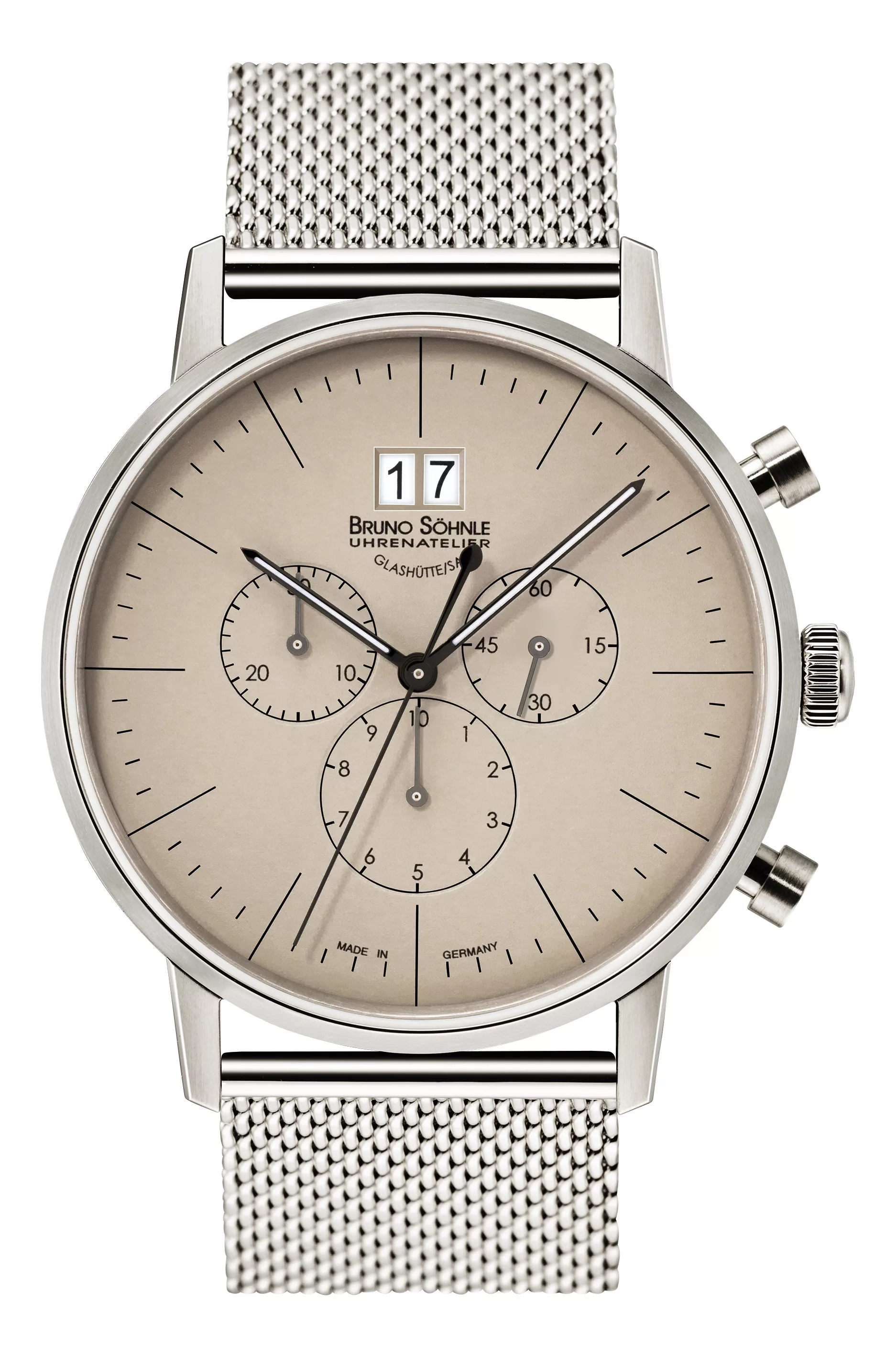 Bruno Soehnle Stuttgart Chrono big 17-13177-140 Herrenchronograph günstig online kaufen
