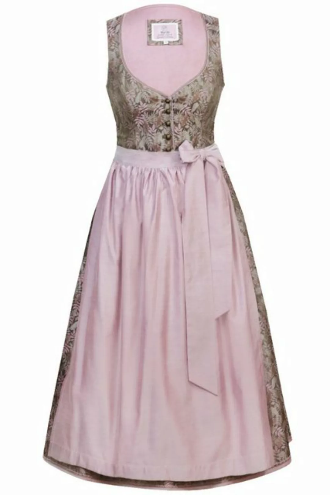 MarJo Dirndl Midi Dirndl 2tlg. - AMELIE - moos/mauve light günstig online kaufen