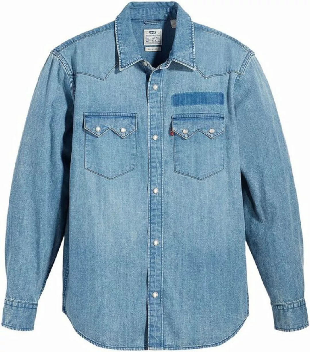 Levi's® Jeanshemd SAWTOOTH RLX FIT WESTERN BLUES günstig online kaufen