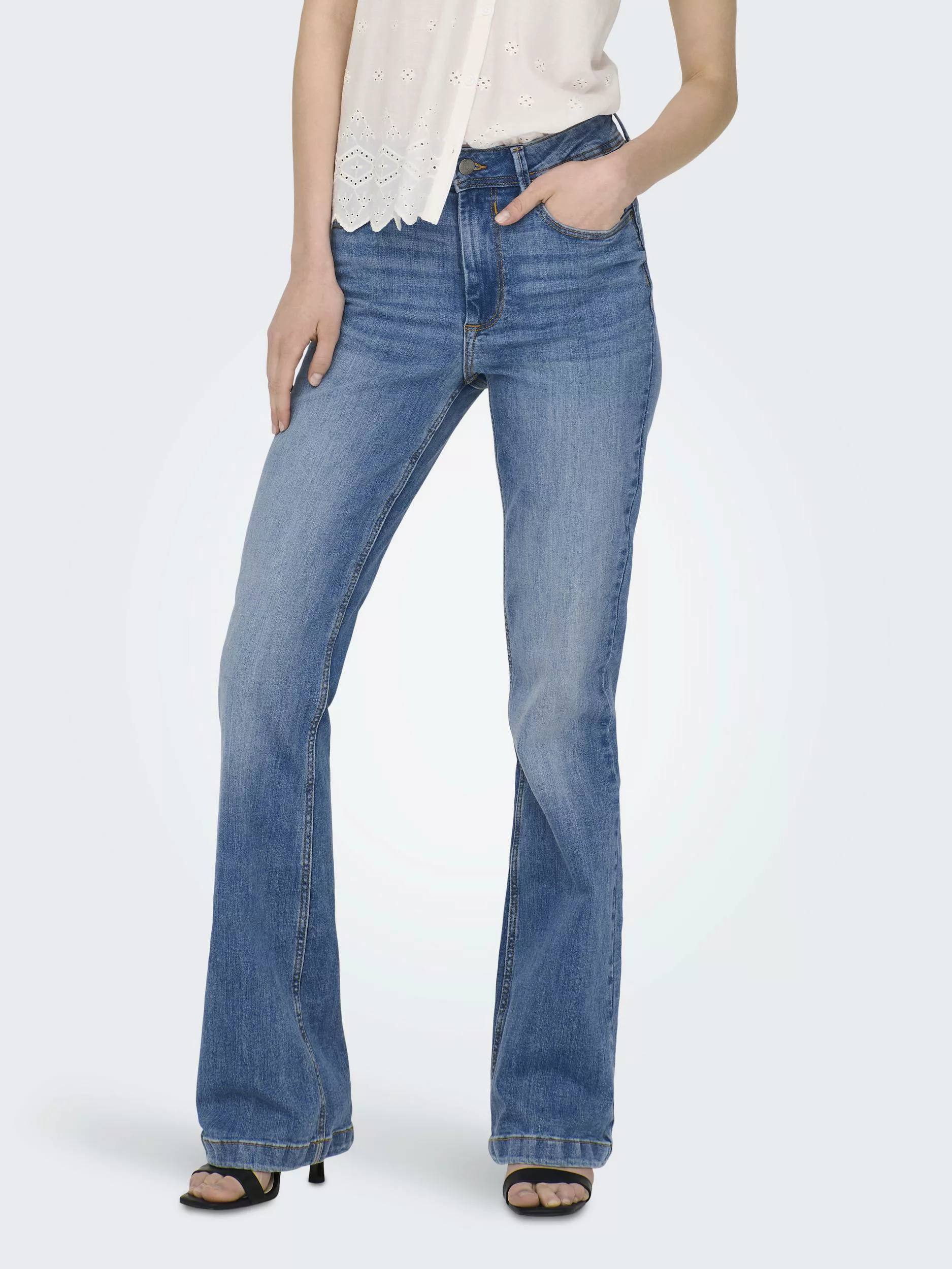 JDY Bootcut-Jeans "JDYFLORA FLARED HIGH MB NOOS DNM" günstig online kaufen