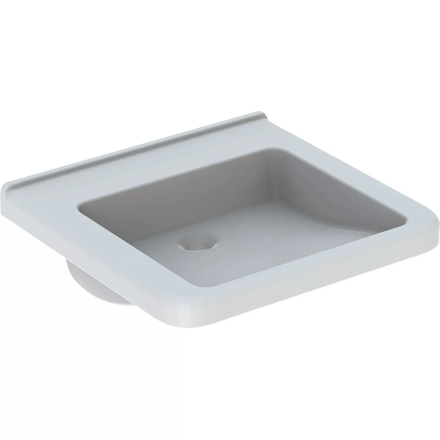 Geberit Renova Waschbecken Comfort barrierefrei 55 cm Weiß günstig online kaufen