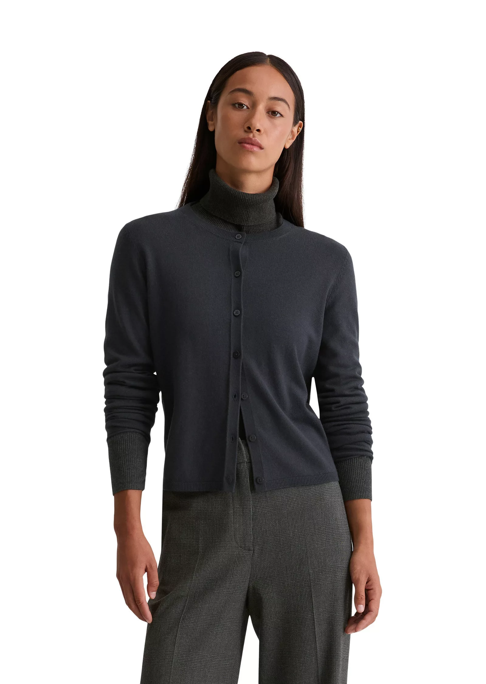 Marc OPolo Cardigan "aus Schurwolle-Viskose-Mix" günstig online kaufen