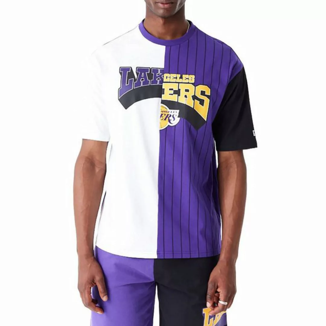 New Era T-Shirt T-Shirt New Era NBA Loslak Half Pinstrip, G L, F lila günstig online kaufen
