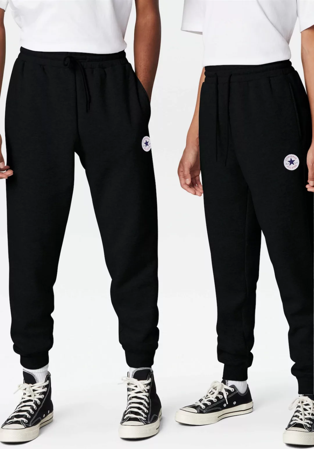 Converse Jogginghose "CONVERSE GO-TO STANDARD FIT CHUCK TAYLOR PATCH PANTS" günstig online kaufen