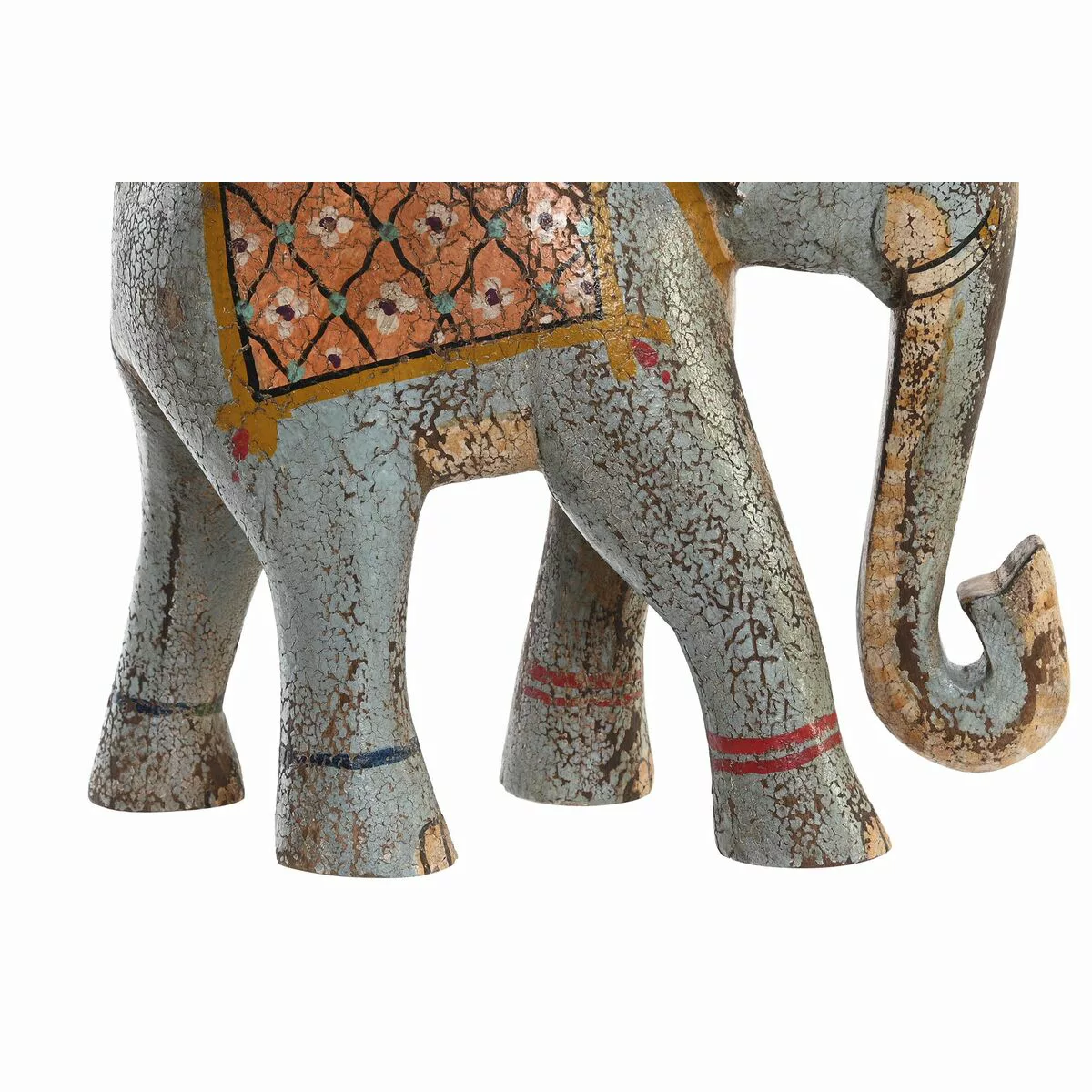 Deko-figur Dkd Home Decor Elefant Mango-holz (29 X 12 X 26 Cm) günstig online kaufen