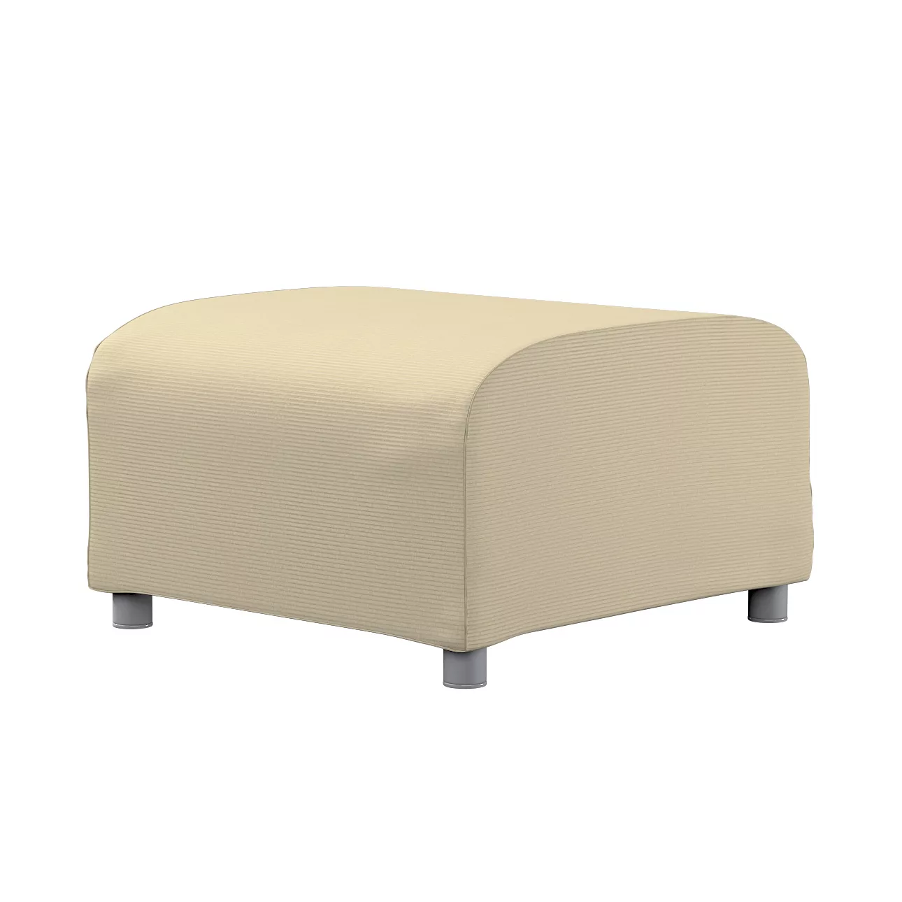 Bezug für Klippan Hocker, beige, Husse, Klippan Hocker, Manchester (701-36) günstig online kaufen