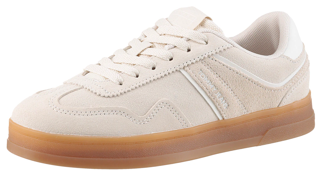 Tommy Jeans Plateausneaker "THE GREENWICH SUEDE", Freizeitschuh, Halbschuh, günstig online kaufen