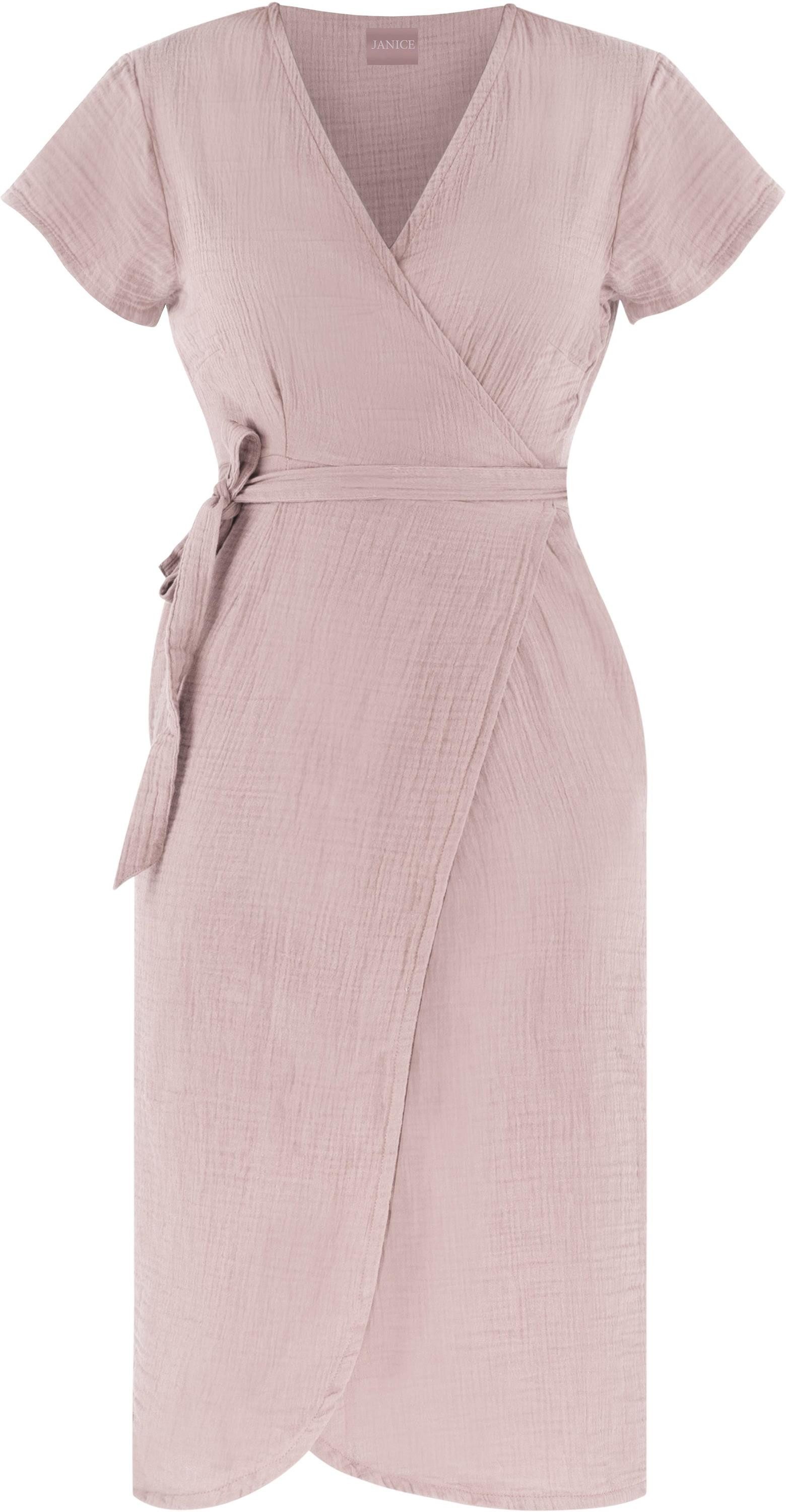 Janice Midikleid Musselin Kleid Chadies Sommerkleid günstig online kaufen