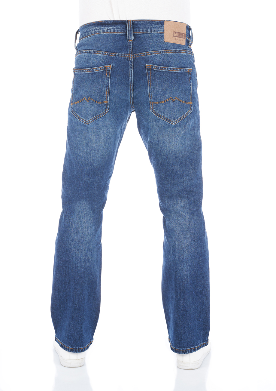 MUSTANG Bootcut-Jeans Herren Jeanshose Oregon Boot Cut Denim Hose mit Stret günstig online kaufen