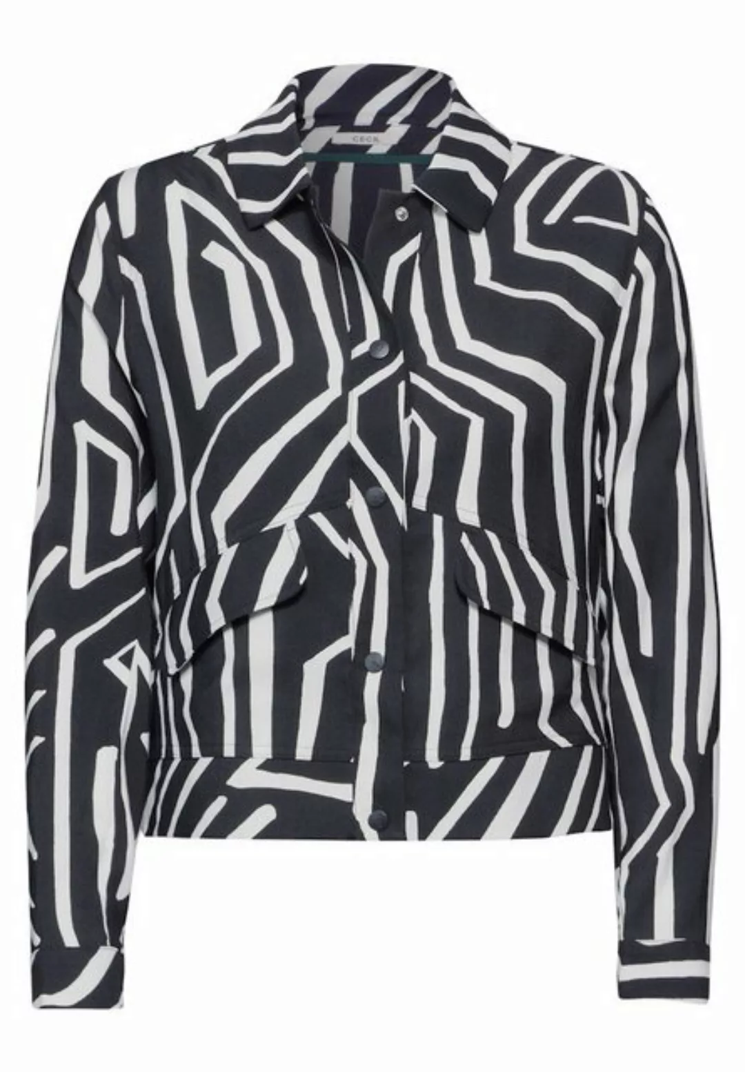 Cecil Funktionsjacke Cecil / Da.Jacke / Printed Short Jacket günstig online kaufen