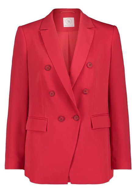 Betty&Co Jackenblazer Blazer Lang Zweireiher 1/1 Arm, Chili Pepper günstig online kaufen