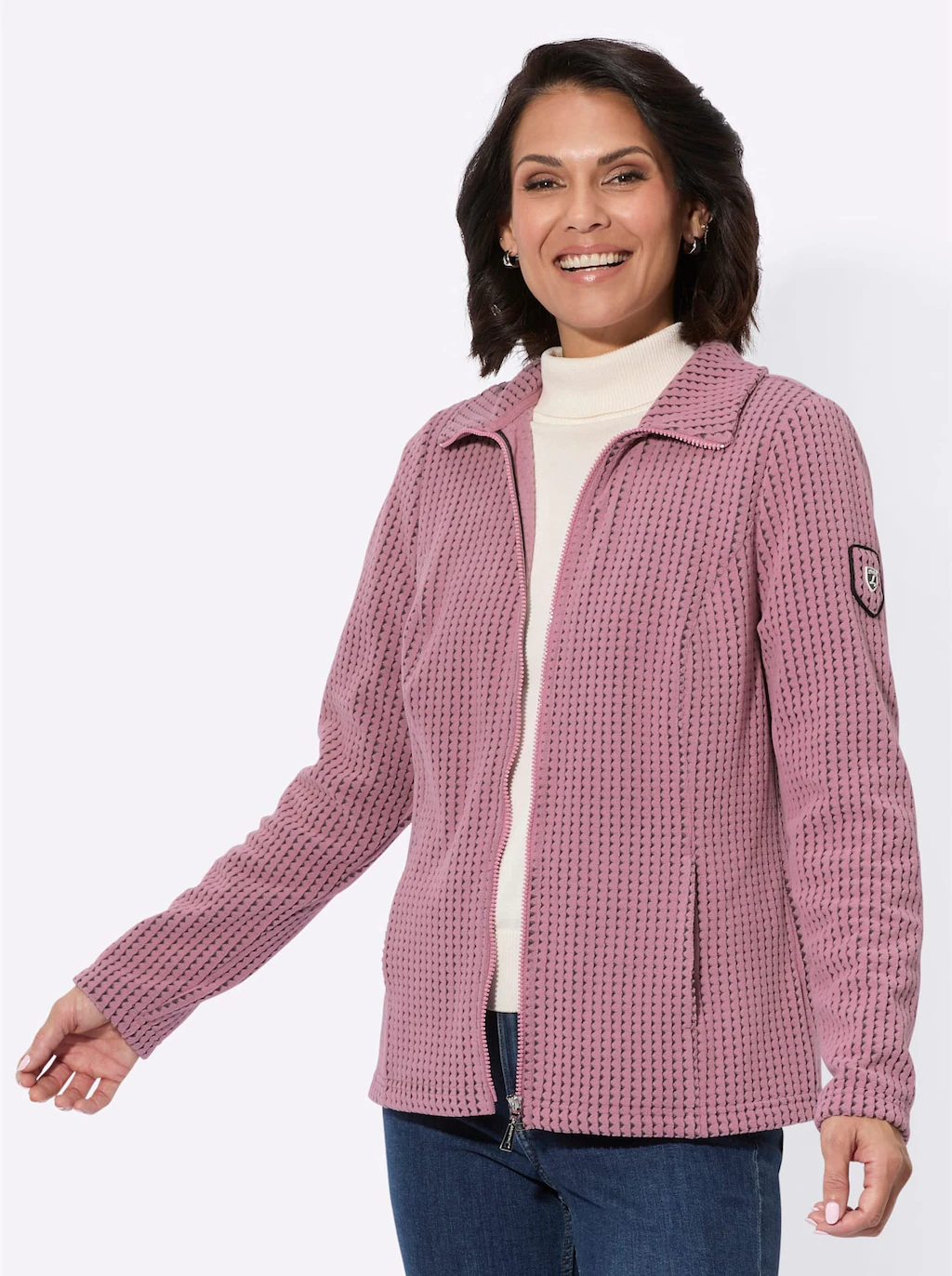 Casual Looks Fleecejacke günstig online kaufen