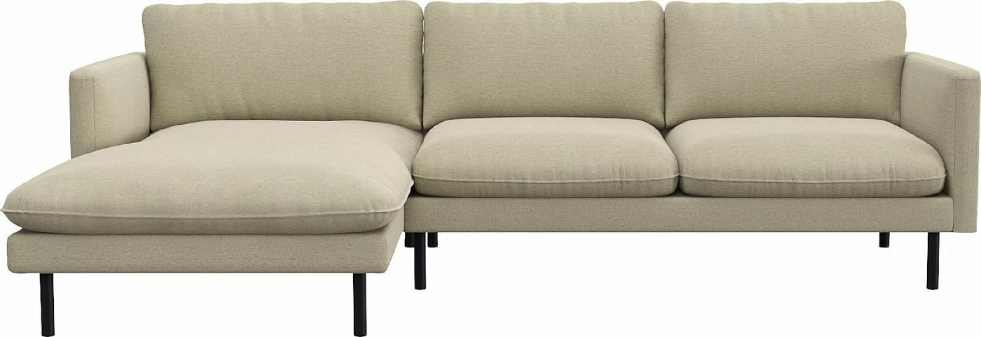 FLEXLUX Ecksofa "Bolzano", Sitzaufbau mit Kaltschaum & Stahl-Wellen, loose günstig online kaufen