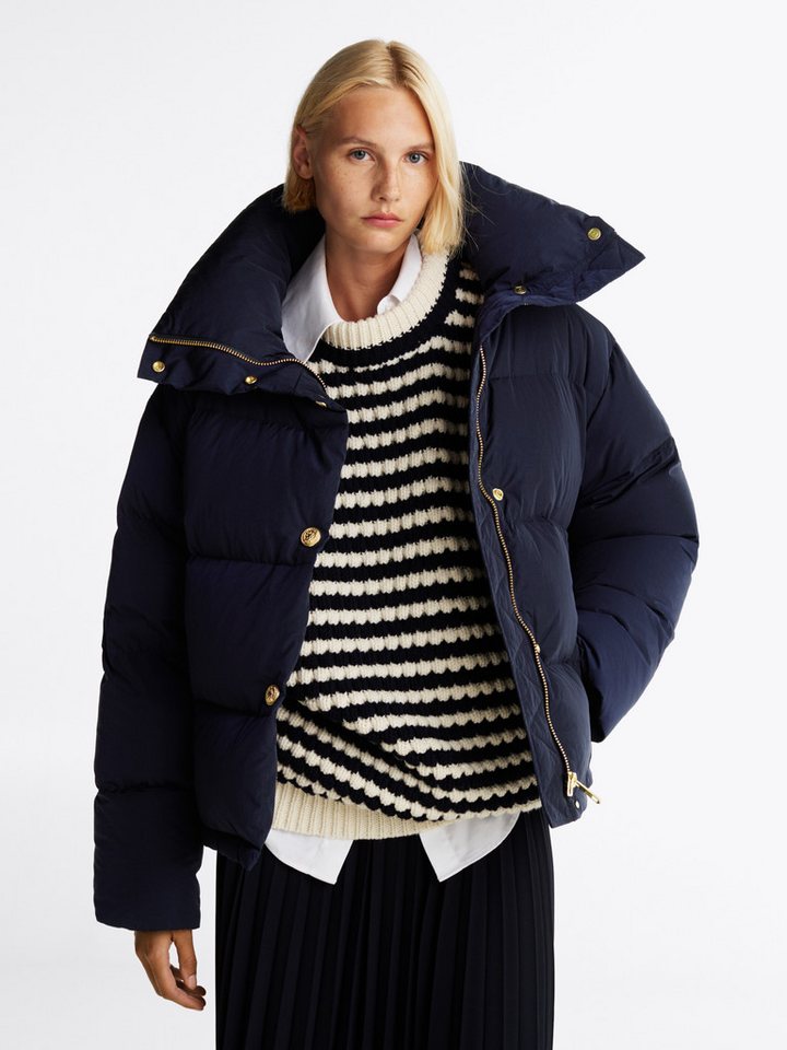 Tommy Hilfiger Steppjacke mit Logorpägung günstig online kaufen