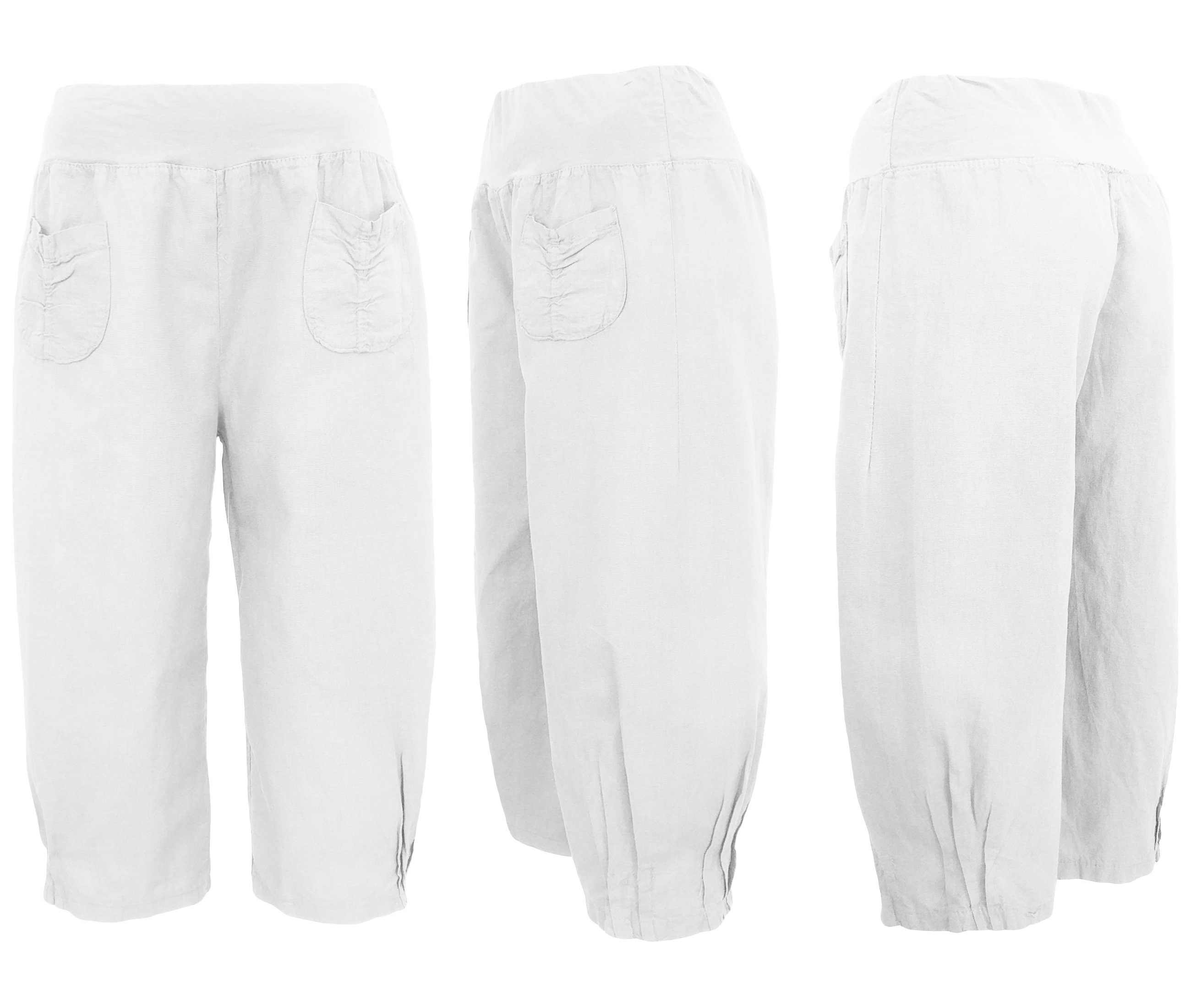 OriginalYou Leinenhose Leinenhose Damen kurze Sommerhose günstig online kaufen