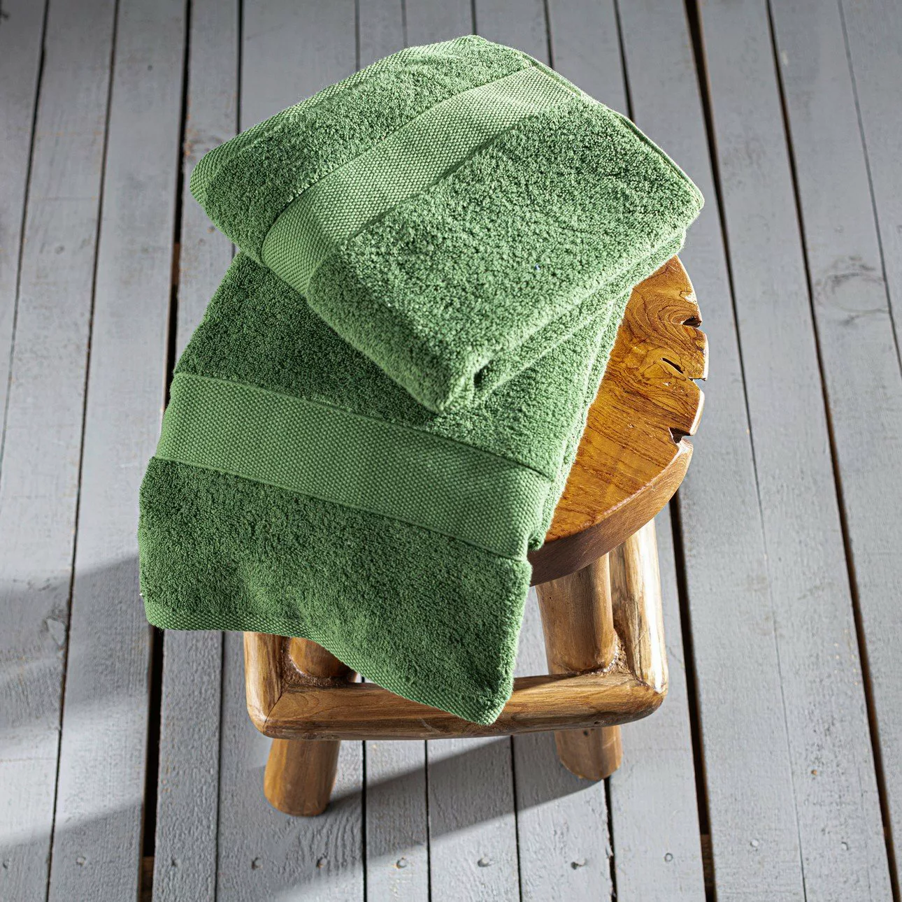 Handtuch Cairo 70x140cm green, 70 x 140 cm günstig online kaufen