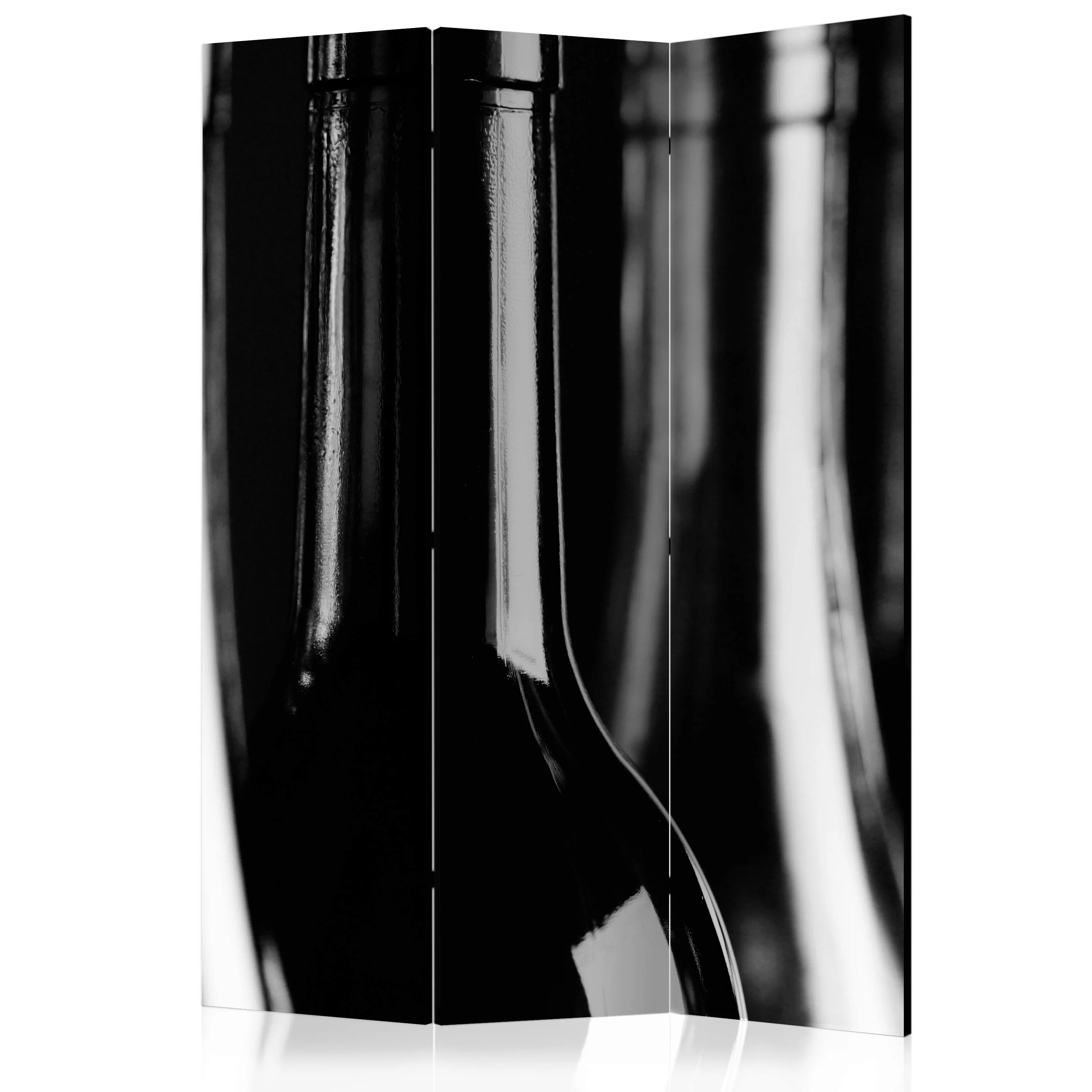 3-teiliges Paravent - Wine Bottles [room Dividers] günstig online kaufen