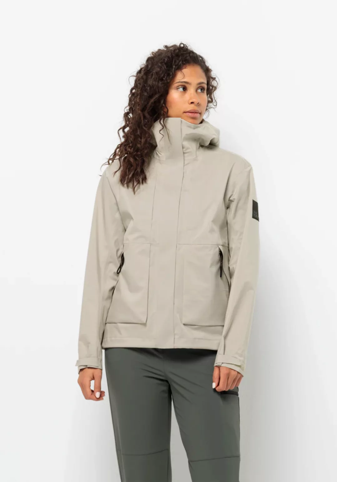 Jack Wolfskin Regenjacke "WANDERMOOD 3L JKT W", mit Kapuze günstig online kaufen