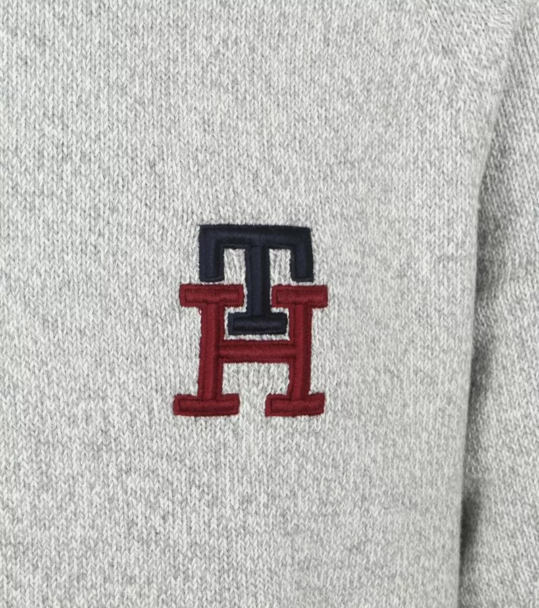 Tommy Hilfiger American Pullover Grau - Größe XL günstig online kaufen