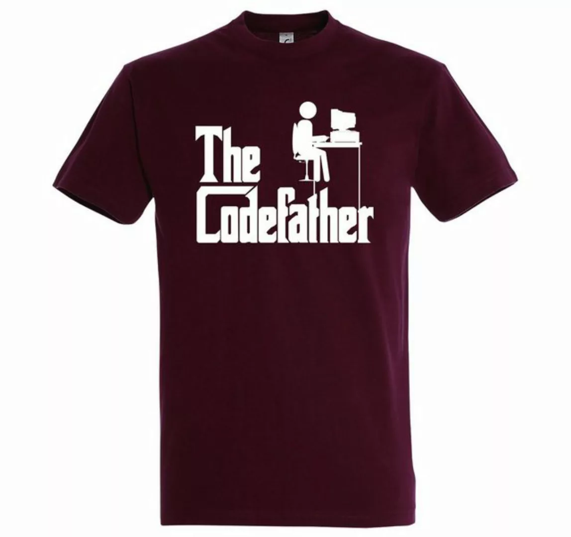 Youth Designz T-Shirt The Codefather Herren T-Shirt mit lustigem Frontprint günstig online kaufen