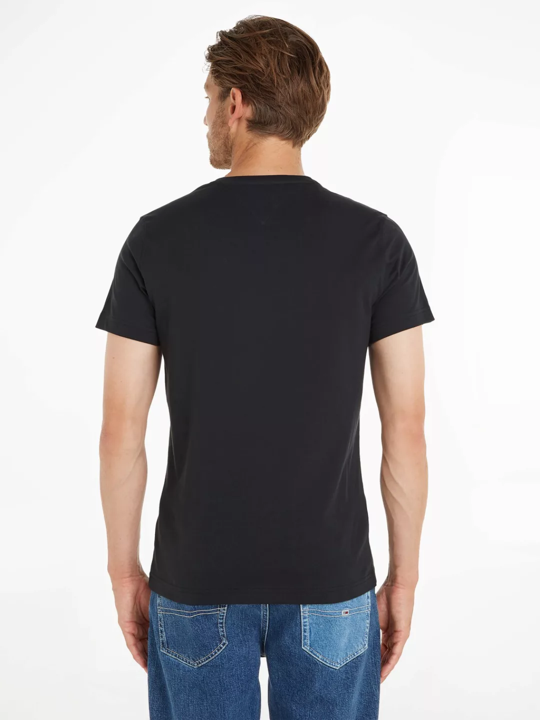 Tommy Jeans T-Shirt "TJM ORIGINAL JERSEY V NECK TEE", mit V-Ausschnitt und günstig online kaufen