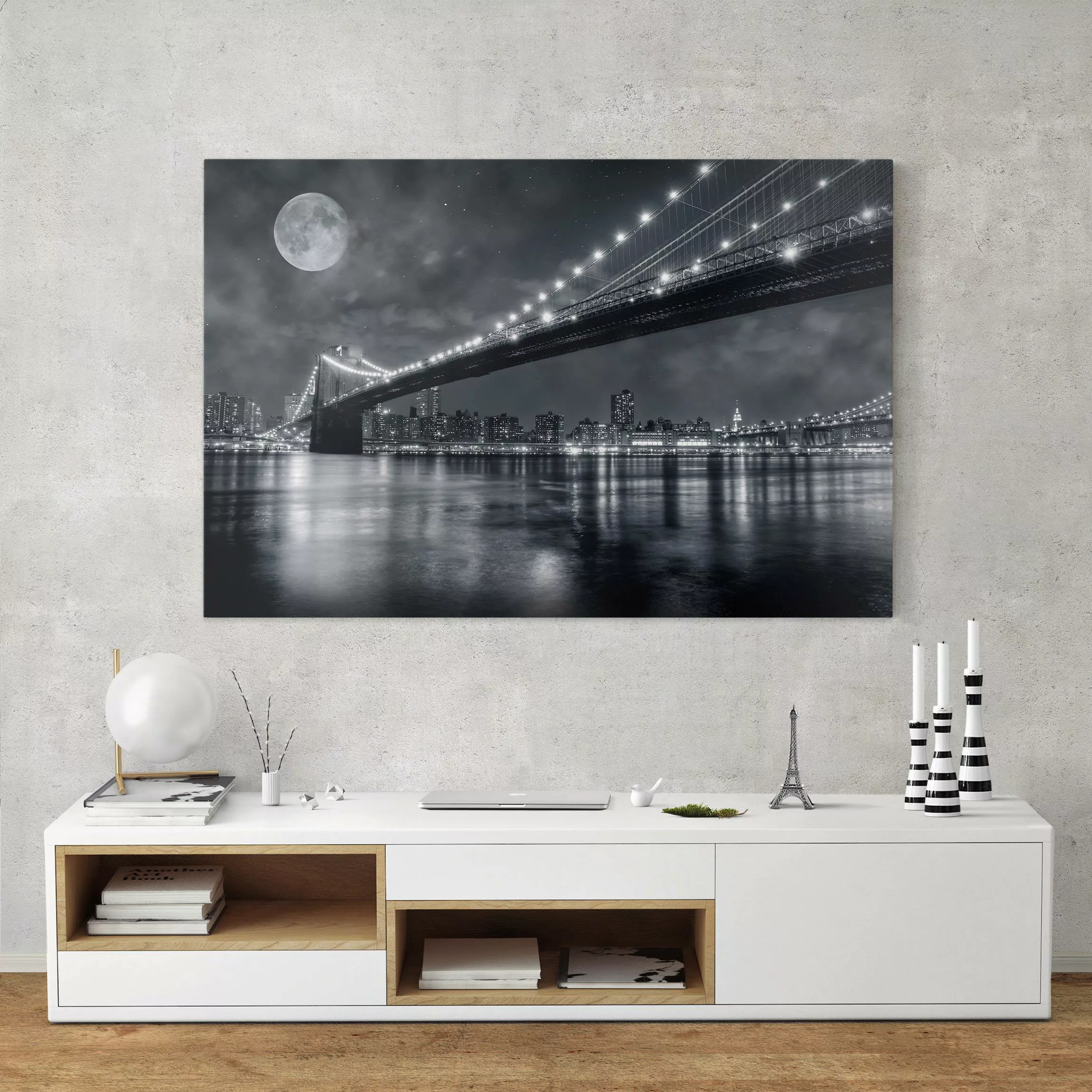 Leinwandbild New York - Querformat Manhattan Mysteries günstig online kaufen