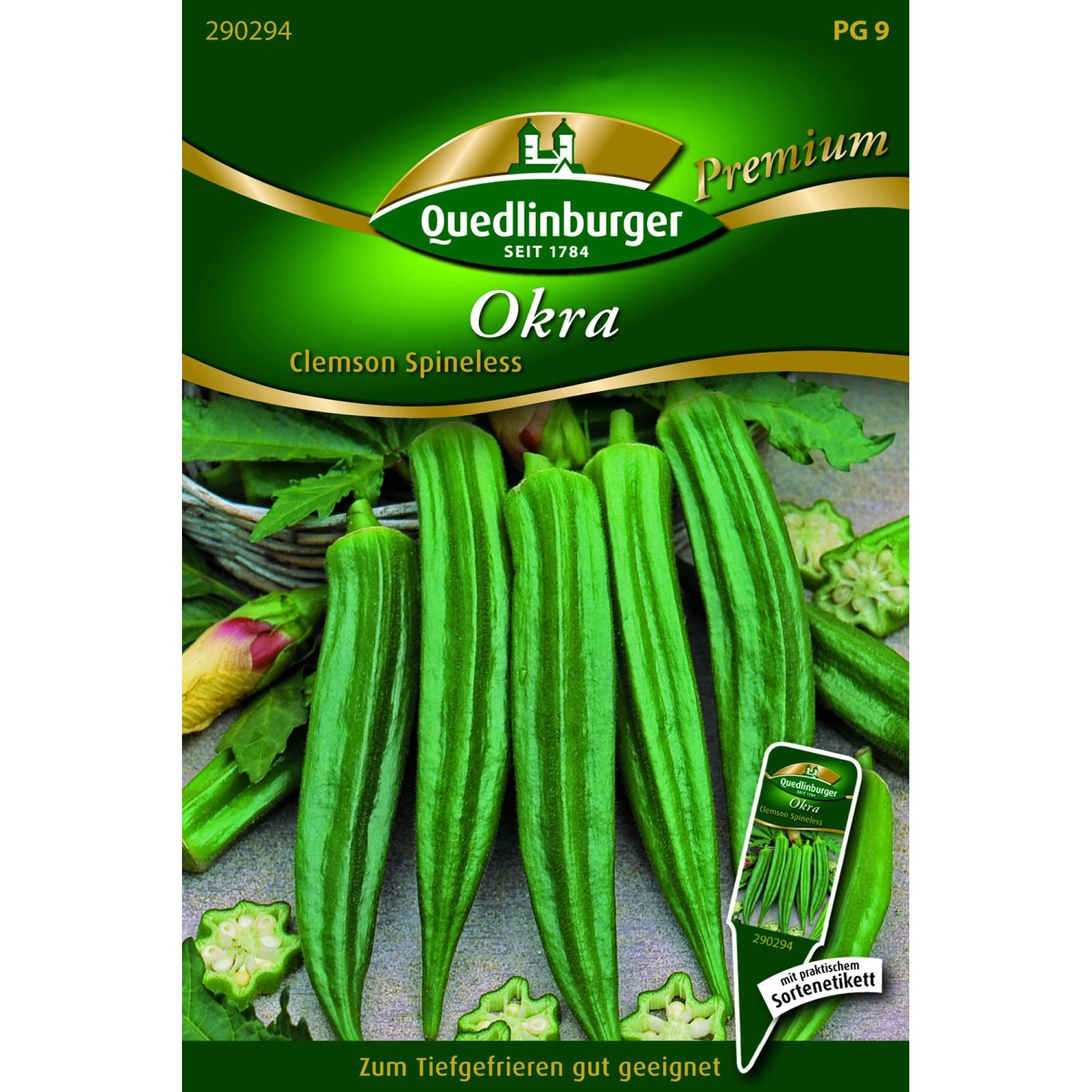 Quedlinburger Okra ''Clemson Spineless'' günstig online kaufen