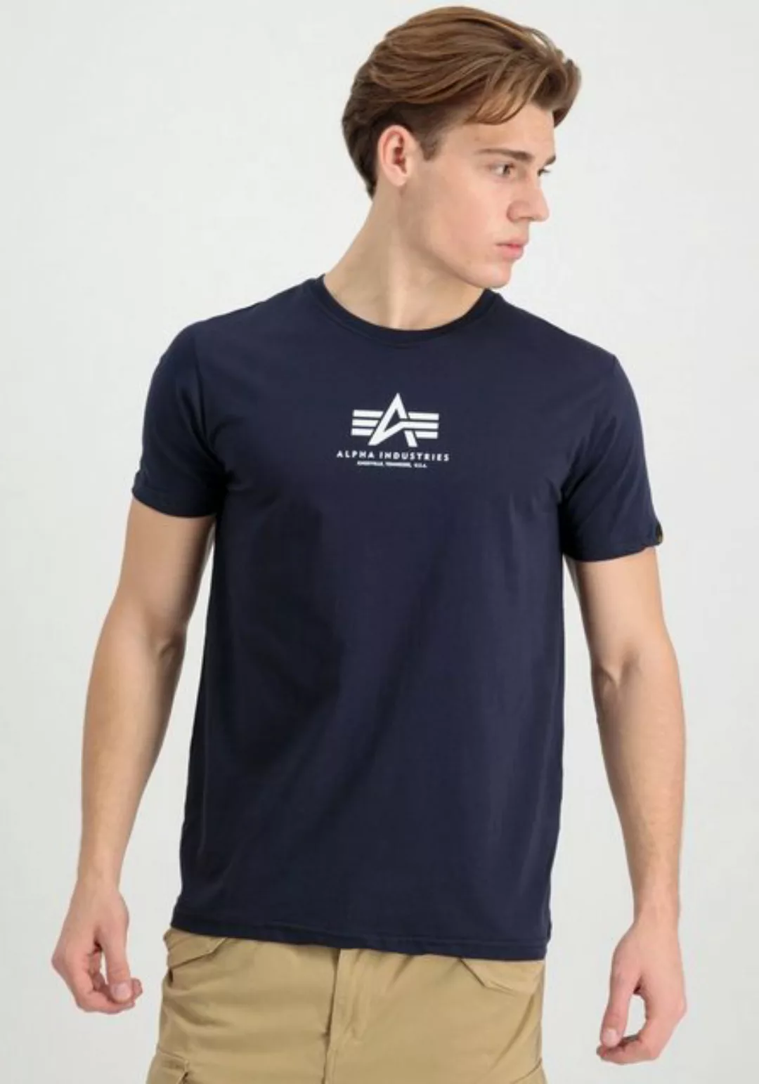 Alpha Industries Rundhalsshirt "Basic T ML" günstig online kaufen