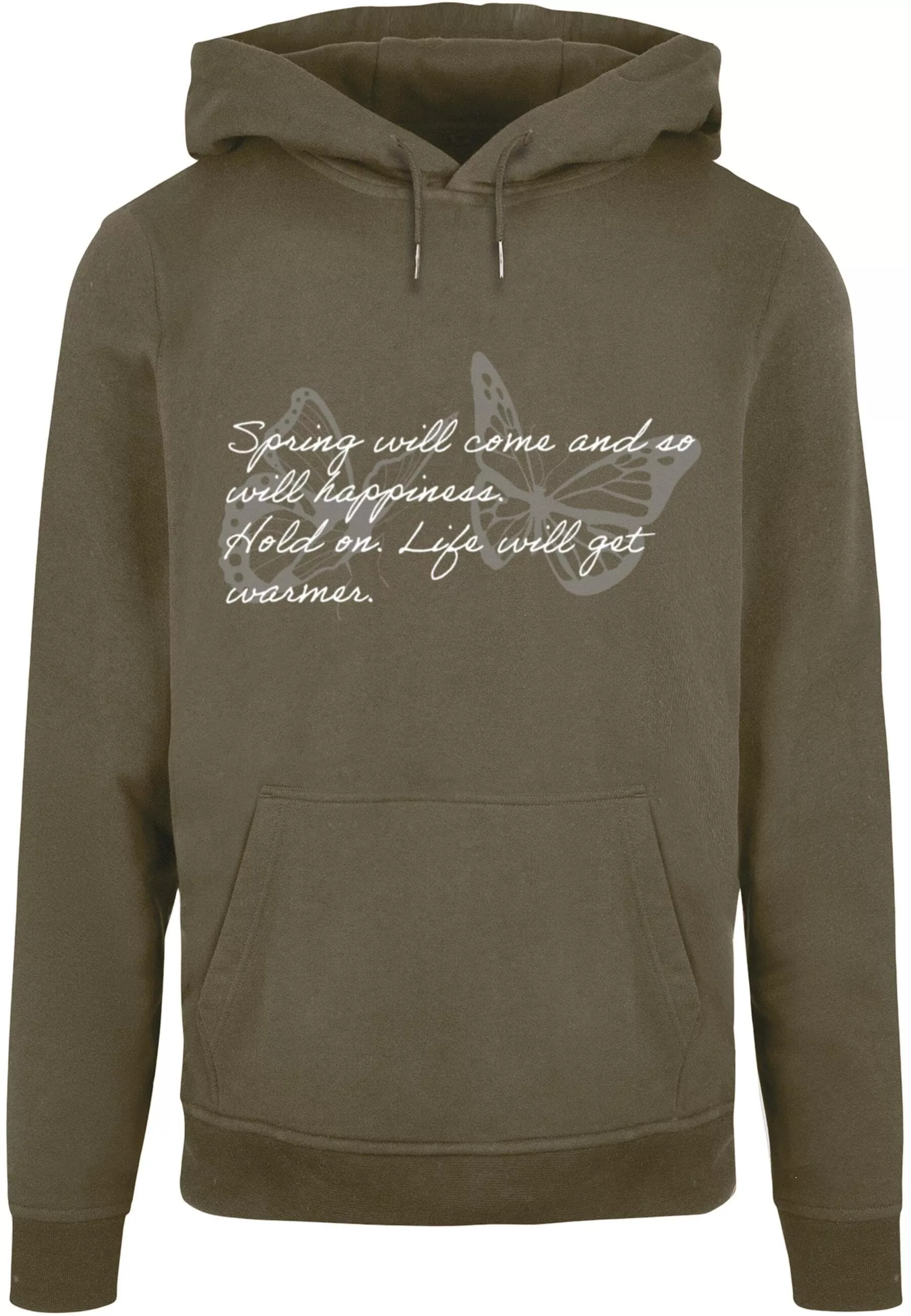 Merchcode Kapuzensweatshirt "Merchcode Herren Spring Saying Basic Hoody" günstig online kaufen