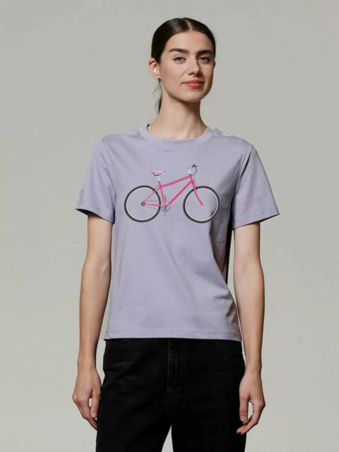 wat? Apparel T-Shirt Pink Bike günstig online kaufen