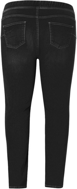 Base Level Curvy Jeansjeggings TESSA mit angedeuteten Eingrifftaschen und S günstig online kaufen