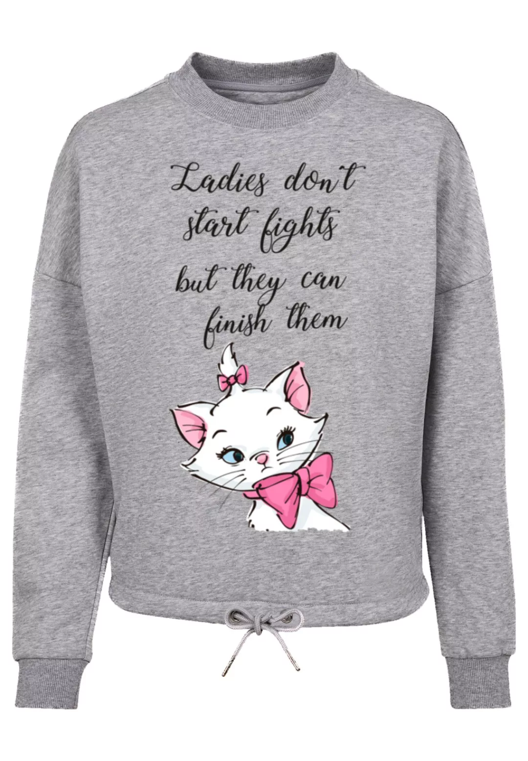 F4NT4STIC Sweatshirt "Disney Aristocats Ladies Dont", Premium Qualität günstig online kaufen