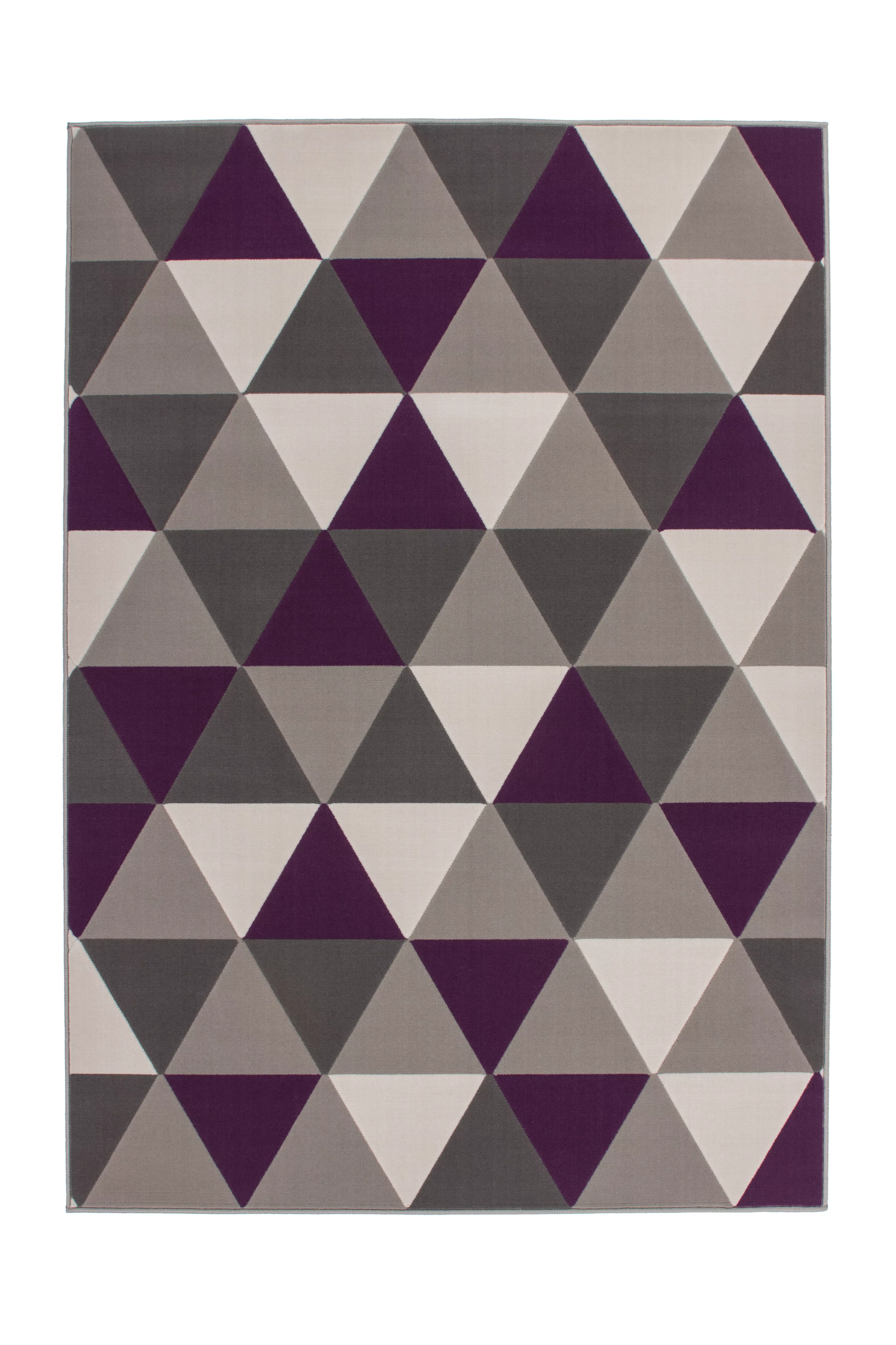 Kayoom Kurzflorteppich Now! 200 Multi Violett 160cm X 230cm günstig online kaufen