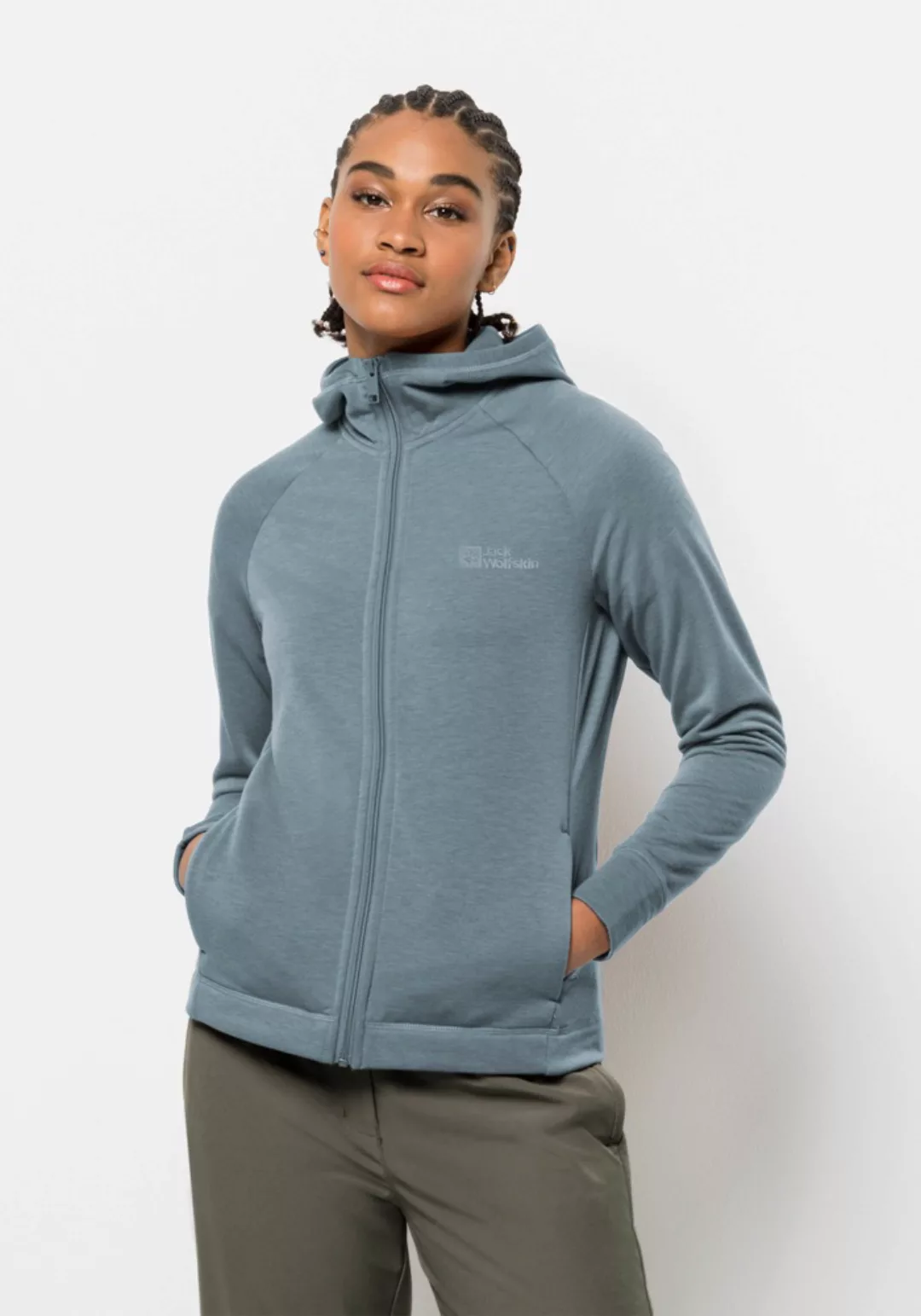 Jack Wolfskin Fleecejacke "WALDSEE HOODED JKT W", mit Kapuze günstig online kaufen