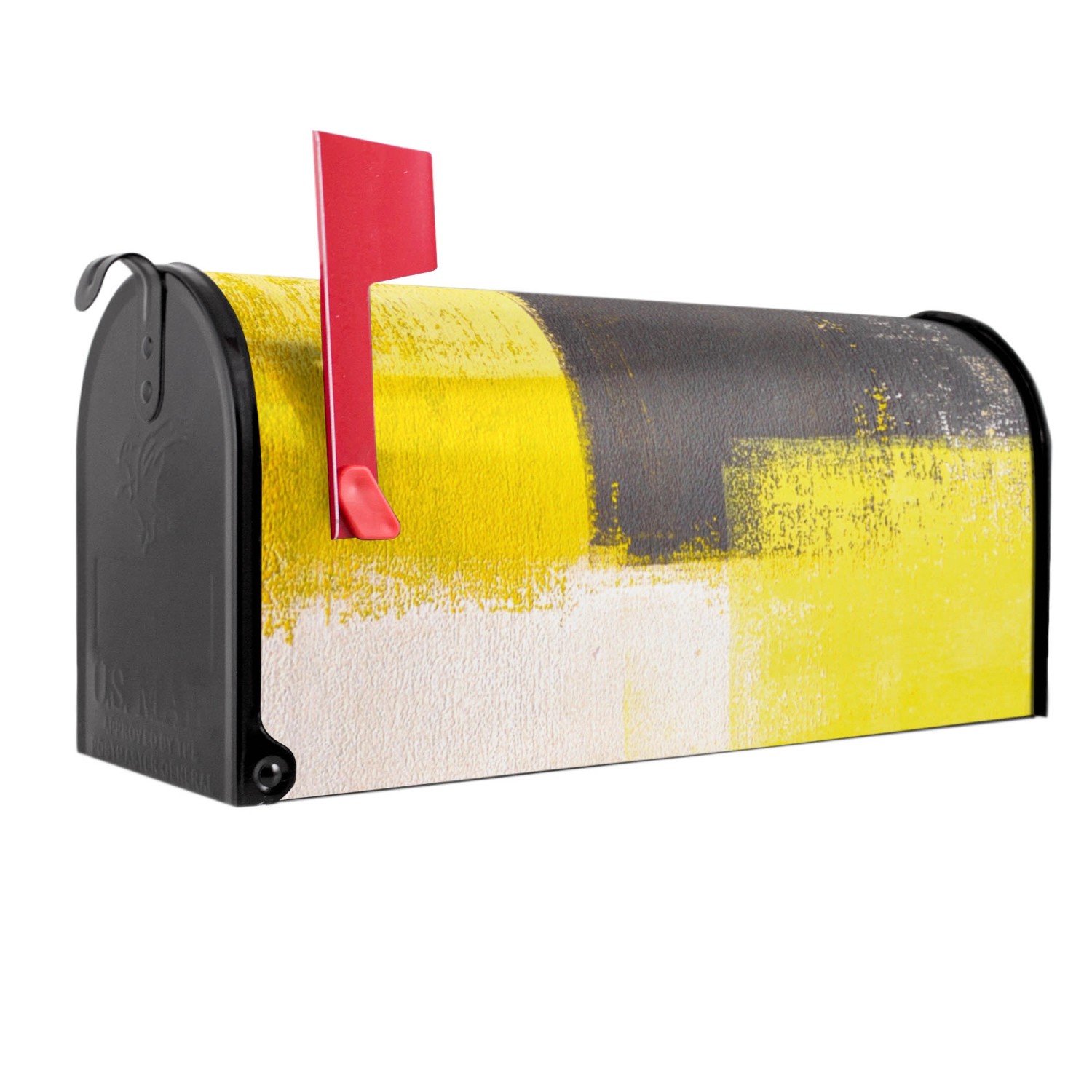 Banjado Amerikanischer Briefkasten Schwarz 48x22x16cm US Mailbox Letterbox günstig online kaufen