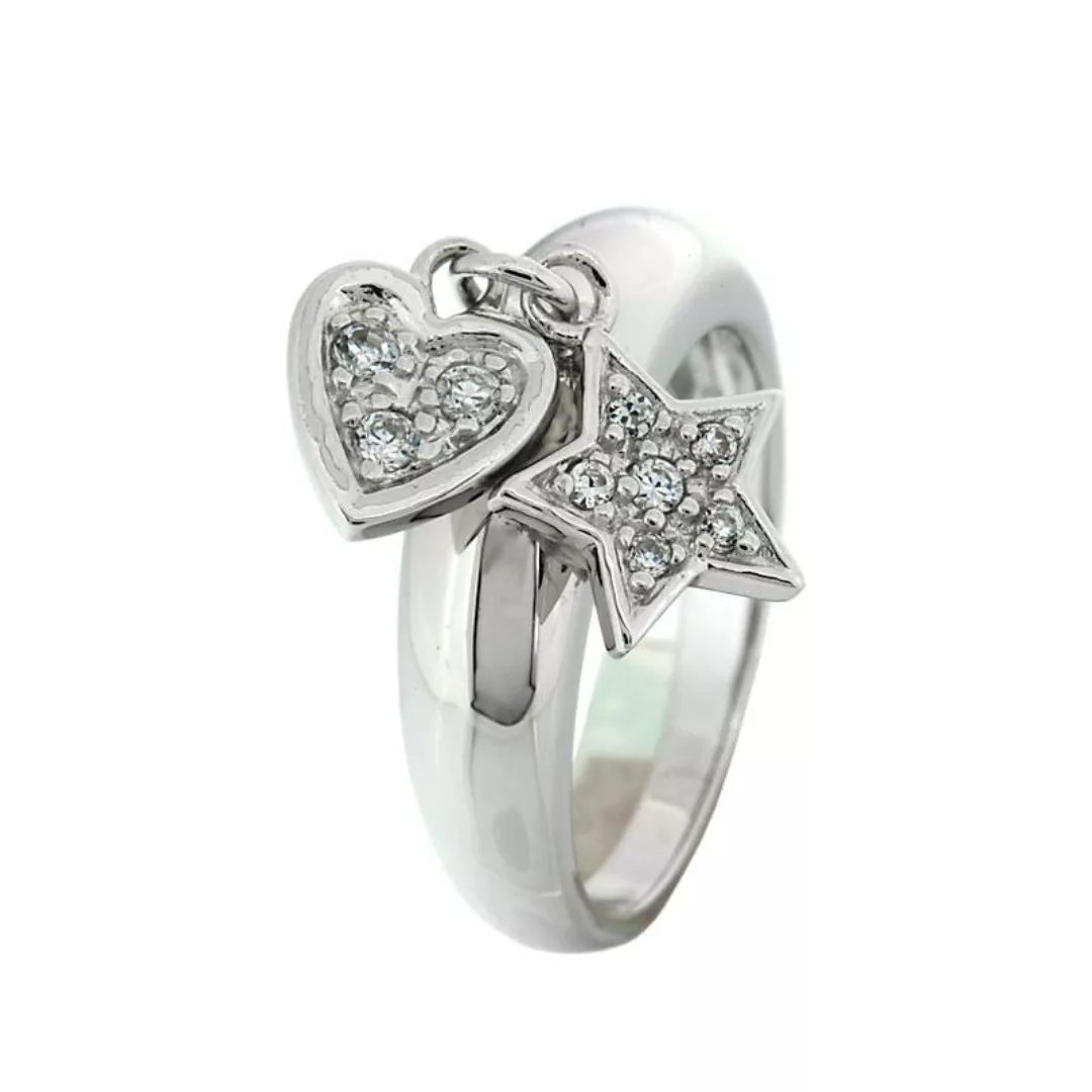 Ring Helcia aus 925 Sterling Silber Schmuck für Damen Friends Gr.17 günstig online kaufen