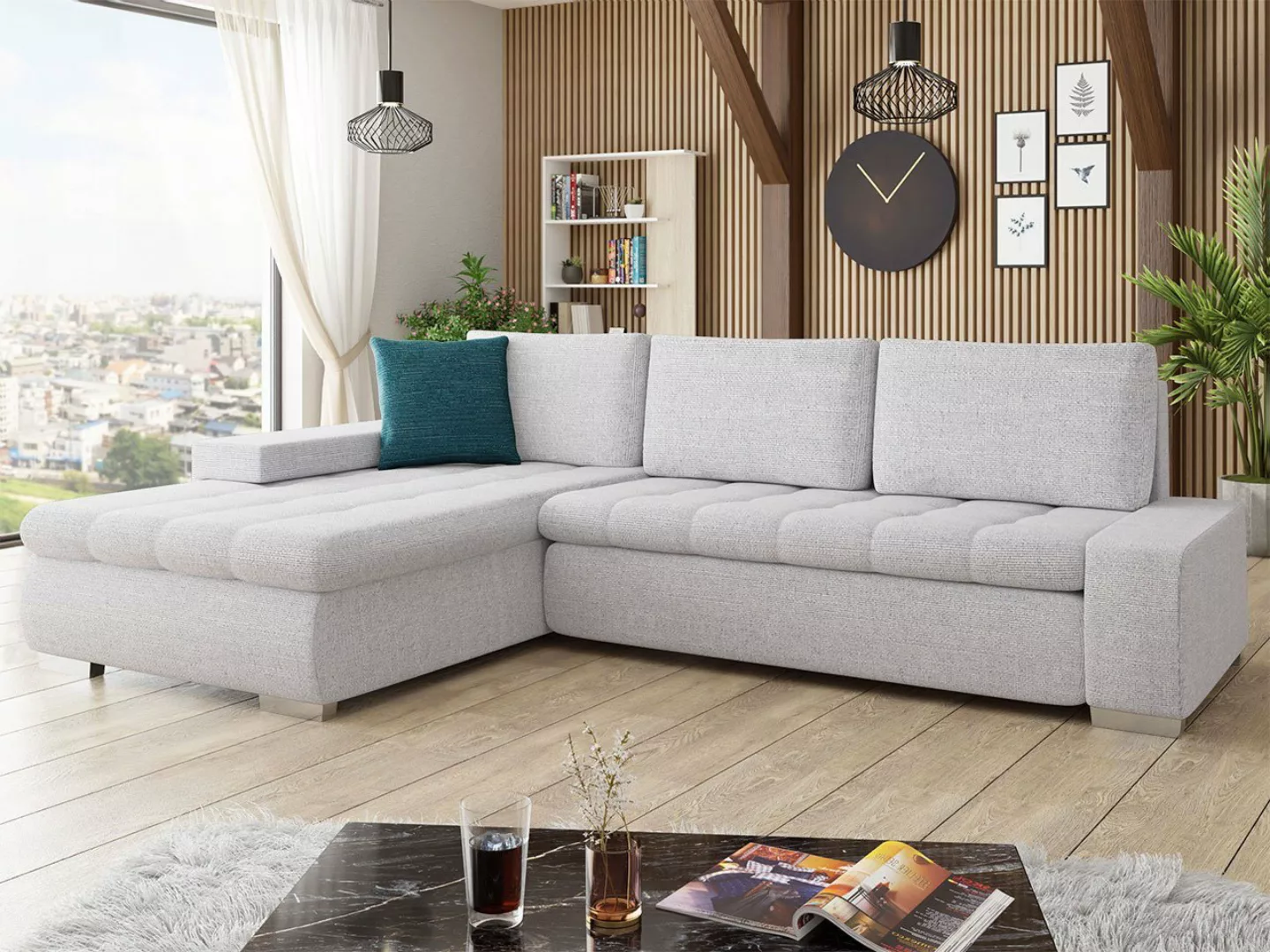 MIRJAN24 Ecksofa Orkan Premium, mit Schlaffunktion und Bettkasten, Elegante günstig online kaufen