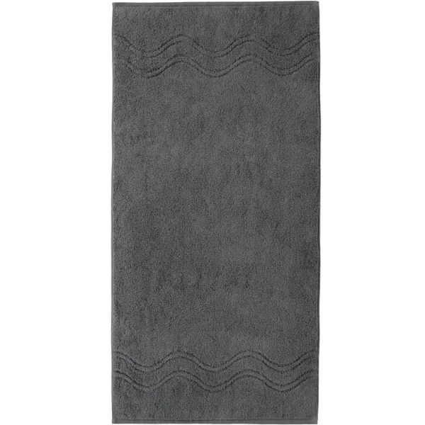 Ross Cashmere Feeling 9008 - Farbe: Anthrazit - 86 - Handtuch 50x100 cm günstig online kaufen