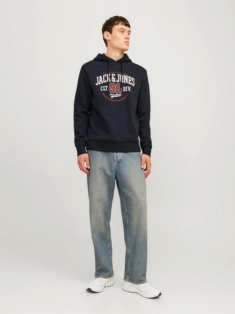 Jack & Jones Kapuzensweatshirt "JJELOGO SWEAT HOOD 2 COL 24/25 NOOS", mit L günstig online kaufen