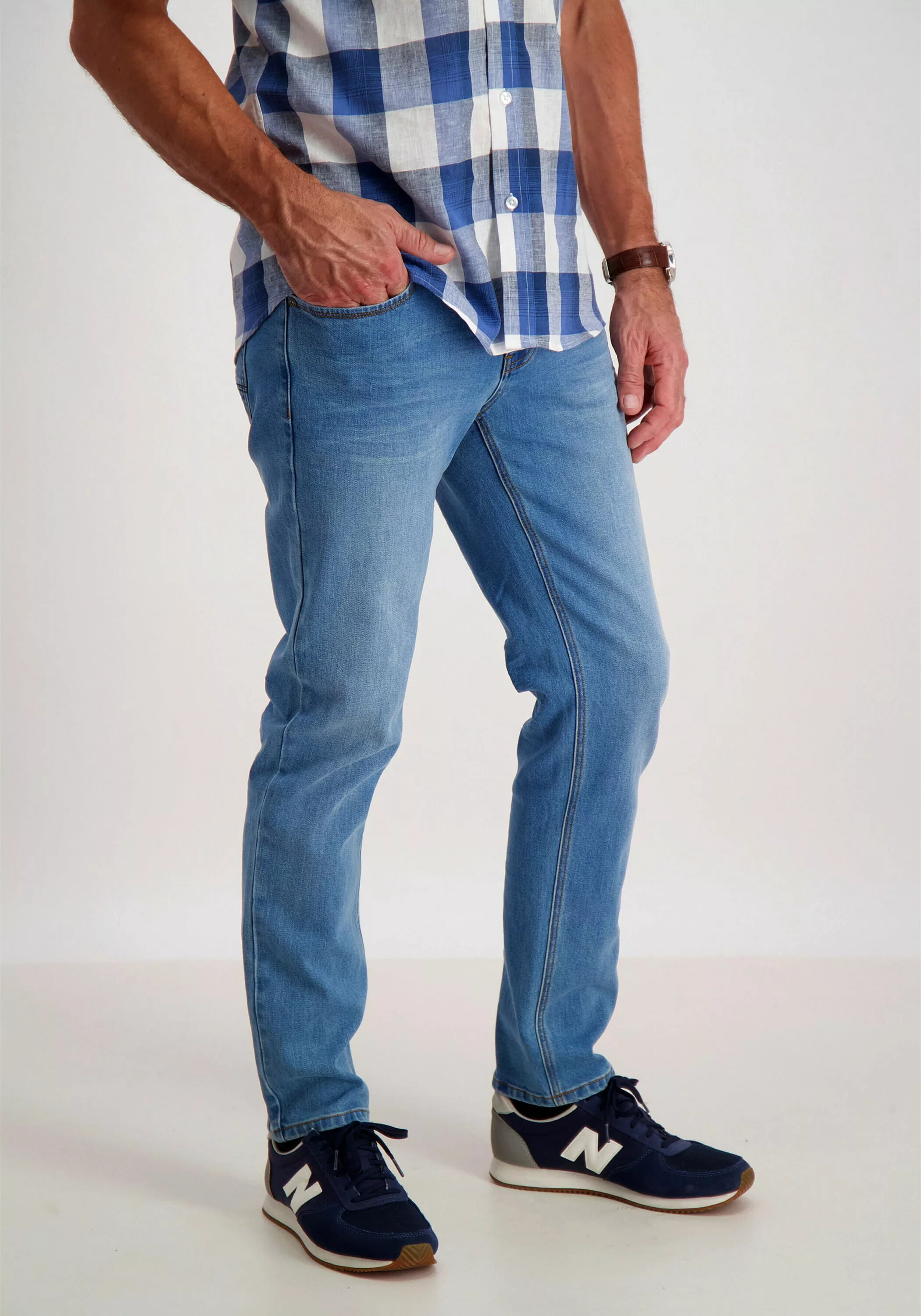 BISON 5-Pocket-Jeans "BISON Jeans" günstig online kaufen