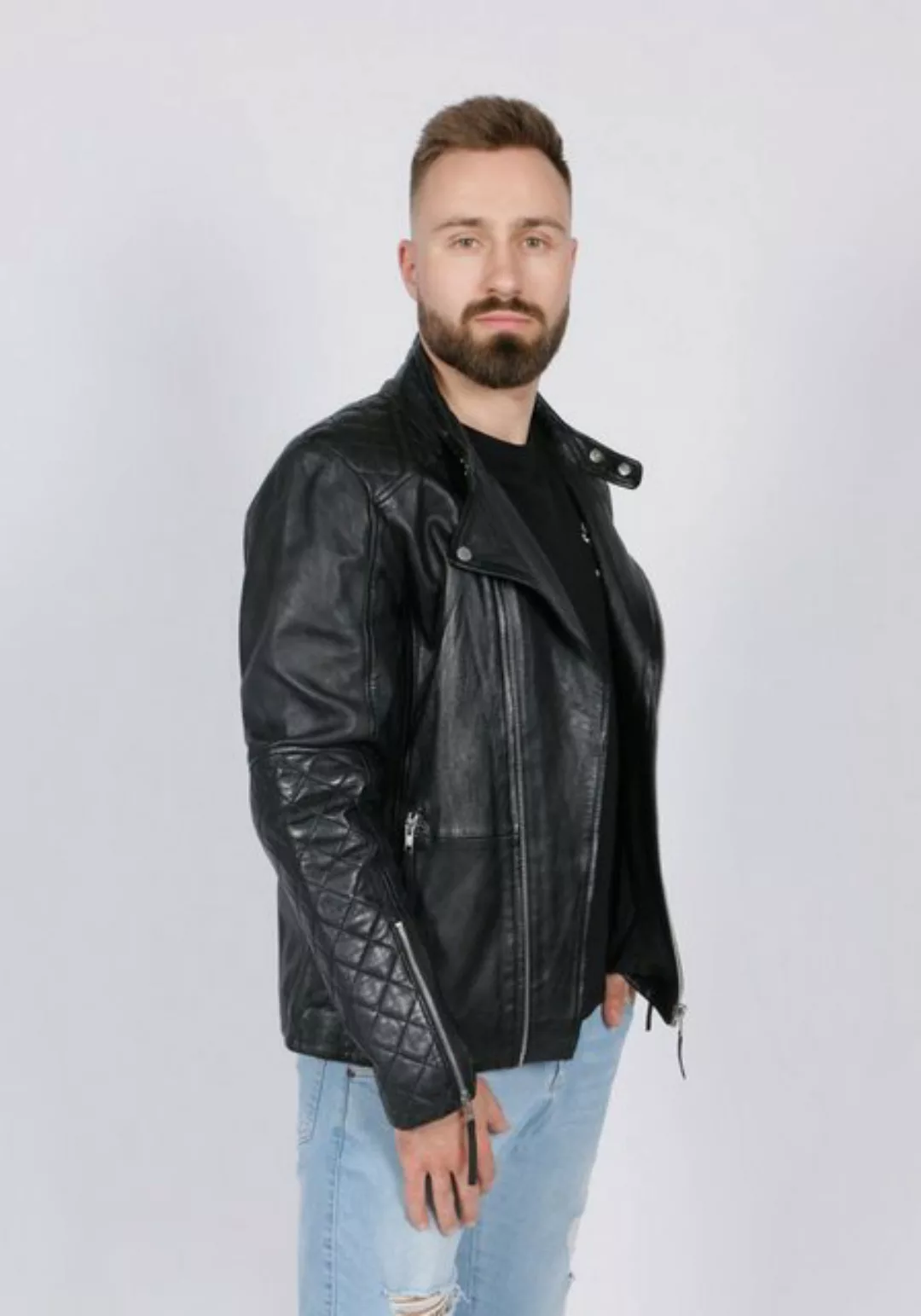 Freaky Nation Lederjacke "Cruiser" günstig online kaufen