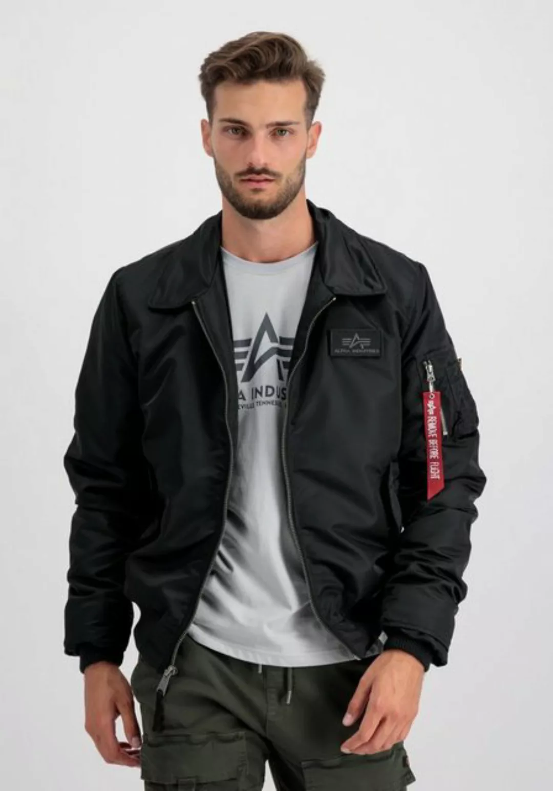 Alpha Industries Bomberjacke Alpha Industries Men - Bomber Jackets CWU Jet günstig online kaufen