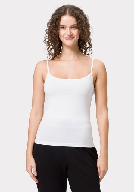 Les Lunes Spaghettitop ELIZAA Top Basic Basic Spaghetti Top aus weichem Bam günstig online kaufen