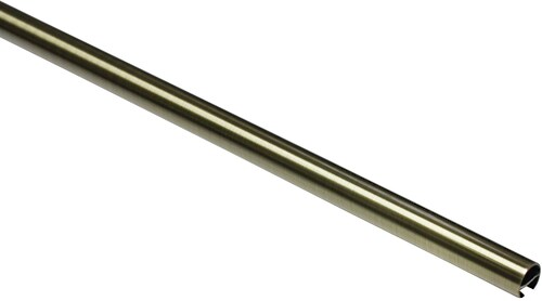 Gardinia Gardinenstange Memphis mit Innenlauf I Ø 16 mm Messing 200 cm günstig online kaufen