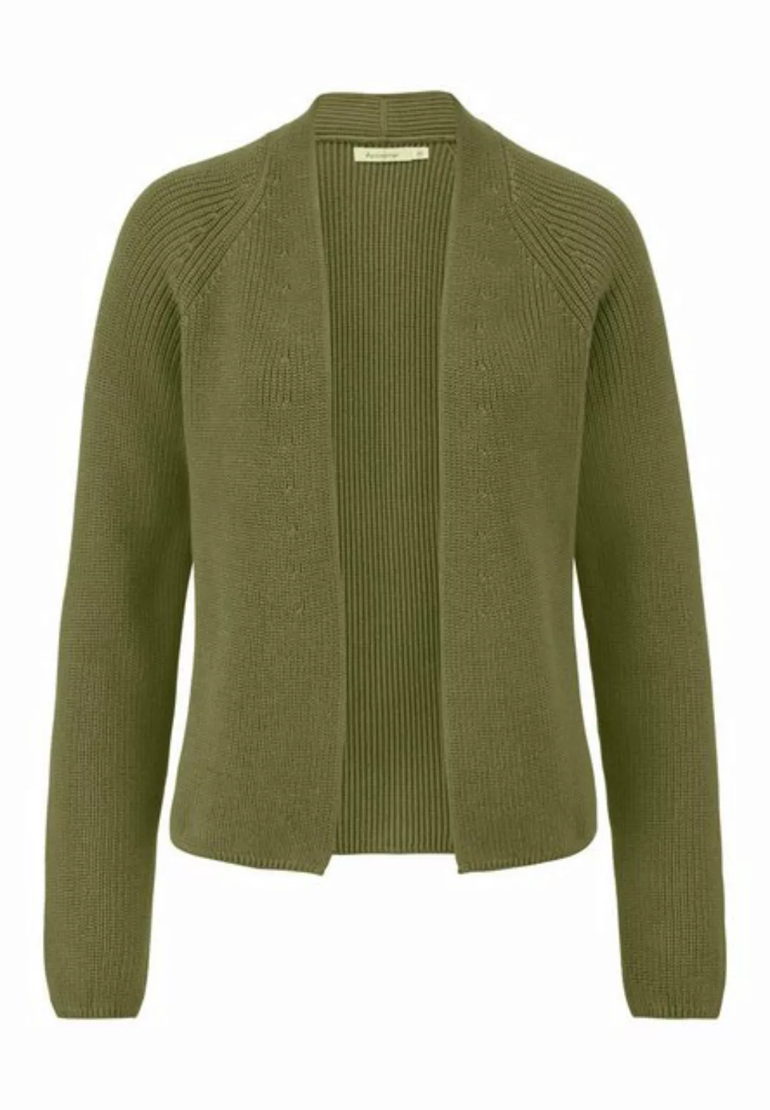 Hessnatur Strickjacke aus reiner Bio-Baumwolle (1-tlg) günstig online kaufen