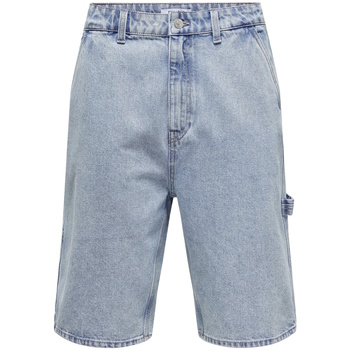 Only & Sons   Straight Leg Jeans Shorts EDGE CAR Denim-Shorts günstig online kaufen