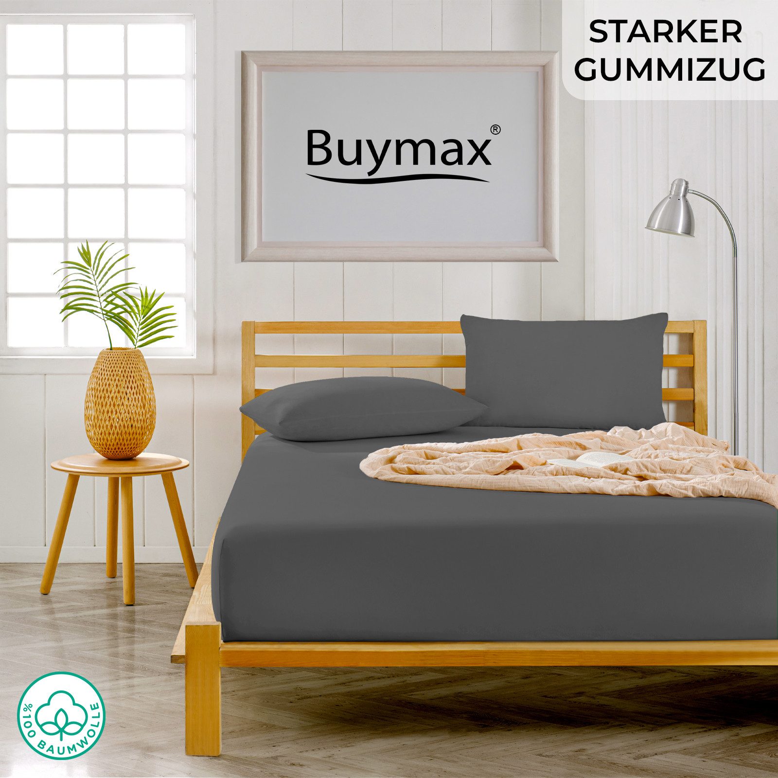 Buymax Spannbettlaken Topper, Spannbetttuch für Topper günstig online kaufen